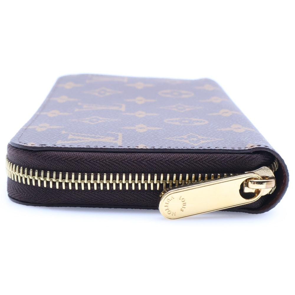 LOUIS VUITTON(ルイヴィトン) モノグラム ジッピーウォレット ロングウォレット 長財布 ブラウン PVCレザー M27029 ゴールド金具