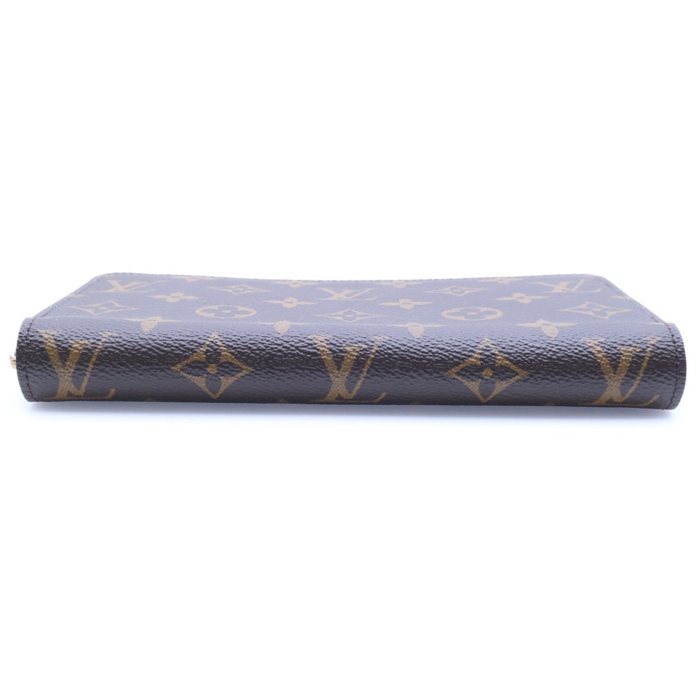 LOUIS VUITTON(ルイヴィトン) モノグラム ジッピーウォレット ロングウォレット 長財布 ブラウン PVCレザー M27029 ゴールド金具