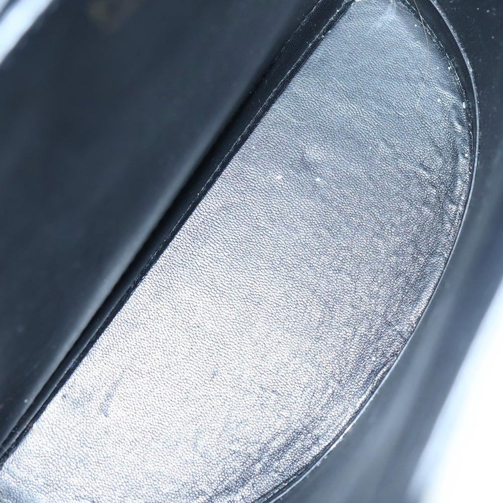 PRADA(プラダ) バケット ロゴ ショルダーバッグ ハンドバッグ ブラック レザー 1BE048 ゴールド金具