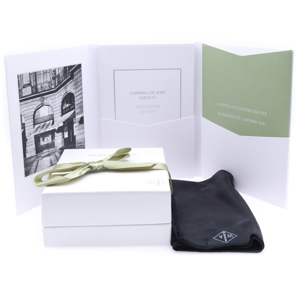 Van Cleef & Arpels(ヴァンクリーフアンドアーペル) ヴィンテージアルハンブラ タイガーアイ ネックレス イエローゴールド Au750YG VCARD38600 ジュエリー