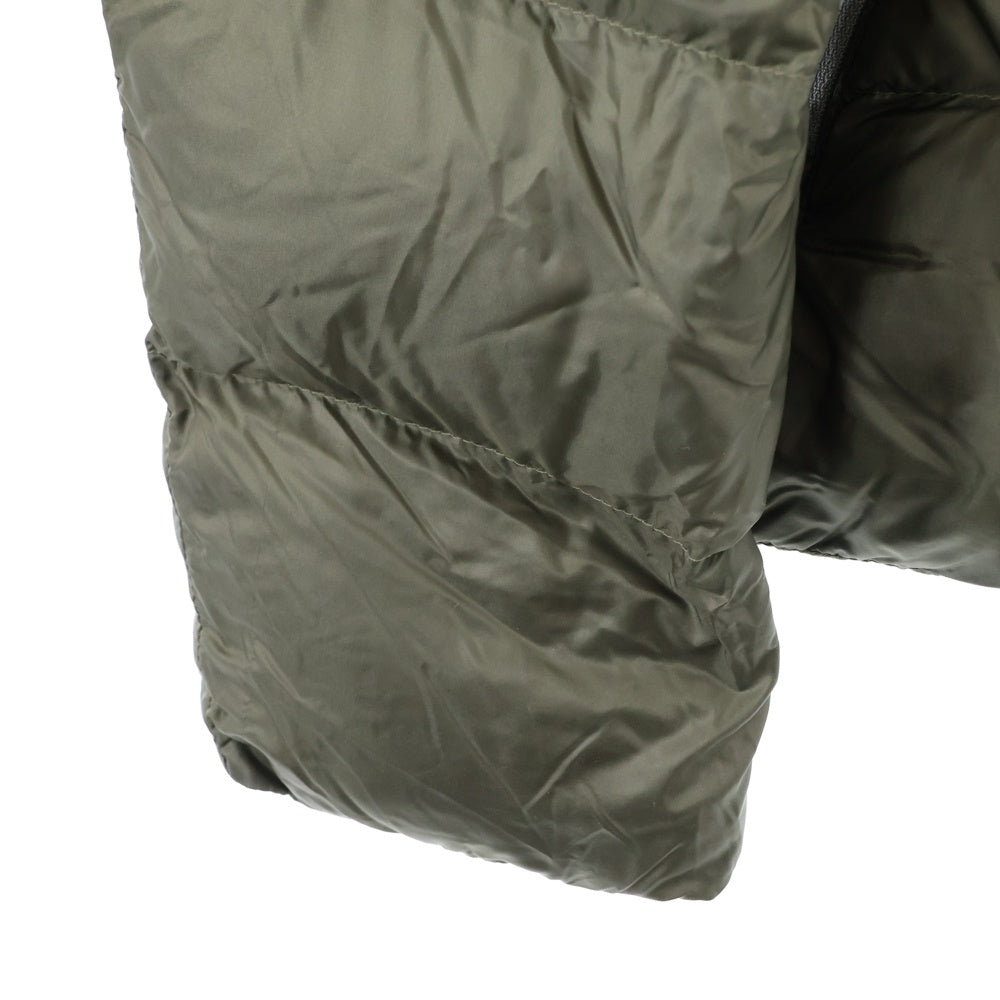 HERNO(ヘルノ) フーデッド ジップアップ ダウンジャケット カーキ レディース PI0676U