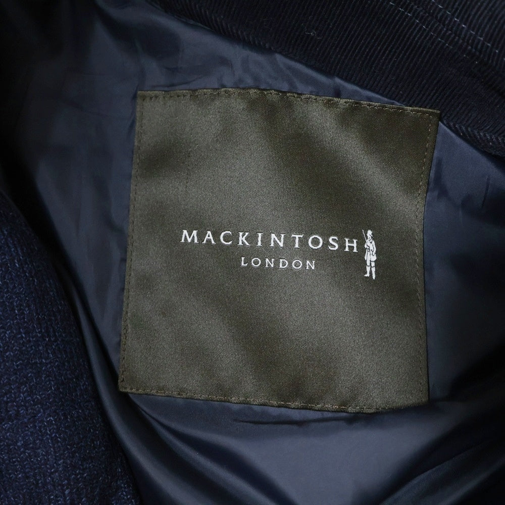 MACKINTOSH(マッキントッシュ) コーデュロイ切替中綿キルティングジャケット ブルゾン ネイビー G1F24-800-27