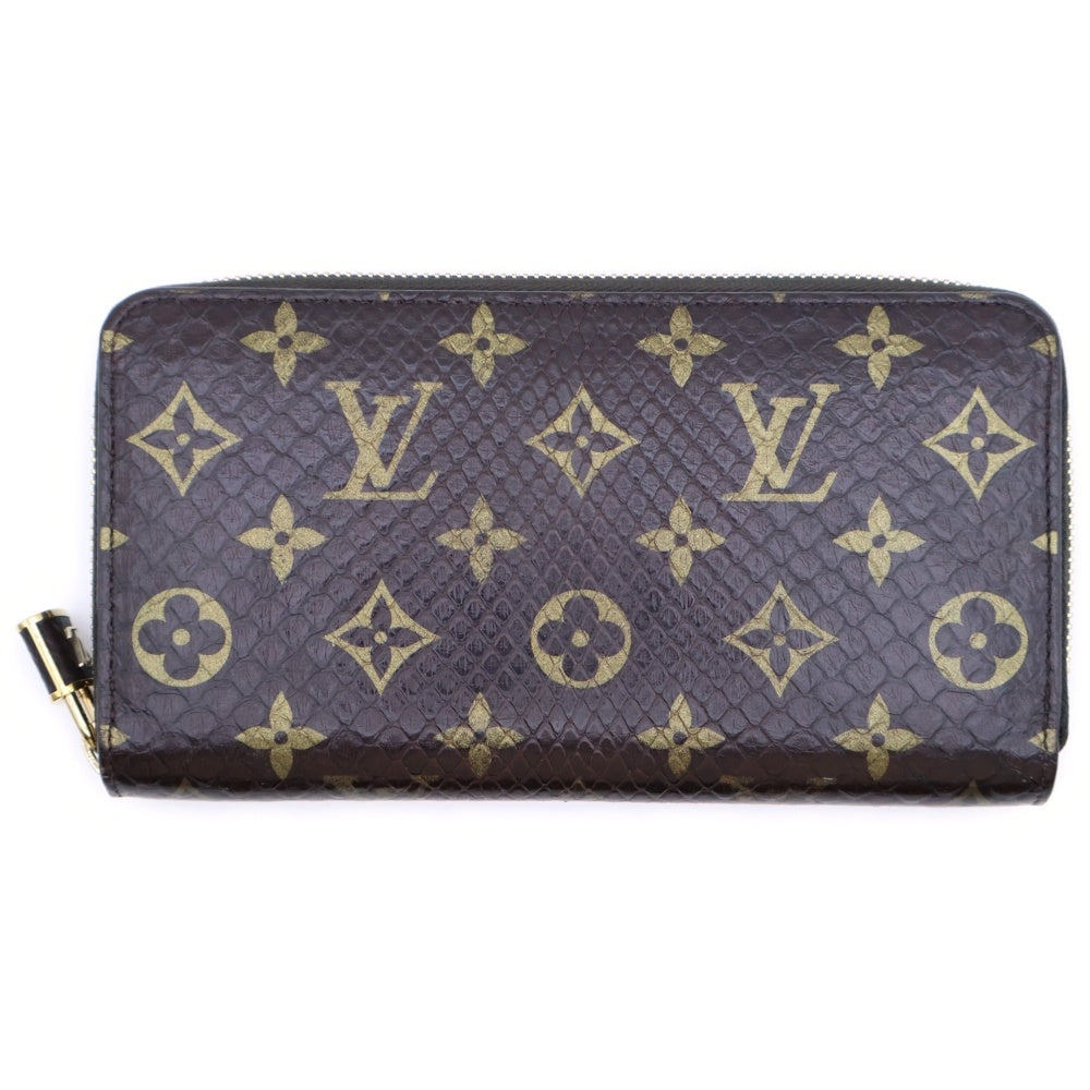 【希少！】ルイヴィトン エキゾチック パラス モノグラム 長財布 パイソン LOUIS VUITTON(ルイヴィトン) モノグラム パイソン エキゾチックレザー