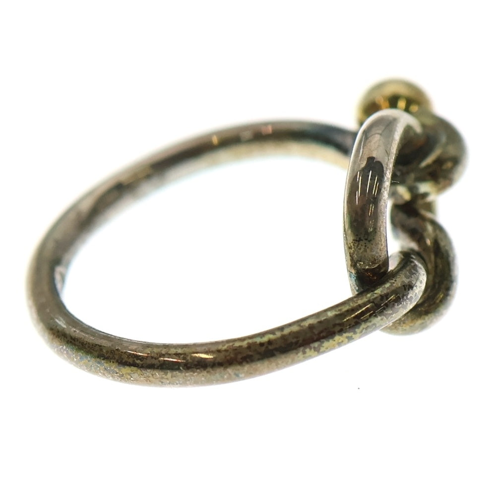 TIFFANY & Co.(ティファニー) ラブノット リング 指輪 Ag925×Au750 シルバー/ゴールド