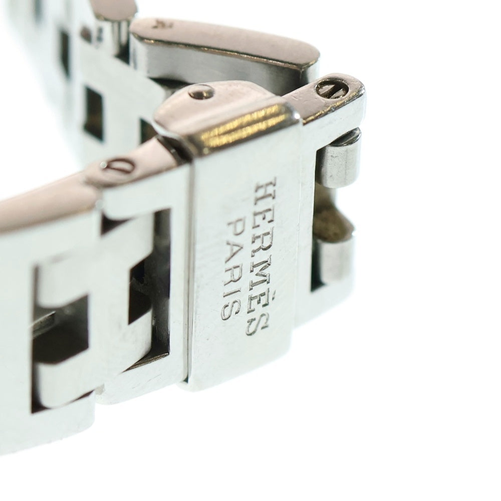 HERMES(エルメス) クリッパー ピンク文字盤 ステンレス SS/QZ 電池式 CL4.210 腕時計 レディース