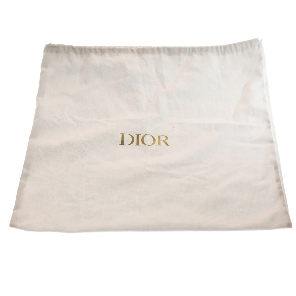 Christian Dior(クリスチャンディオール) D-FENCE スモール ショルダーバッグ ホワイト レザー