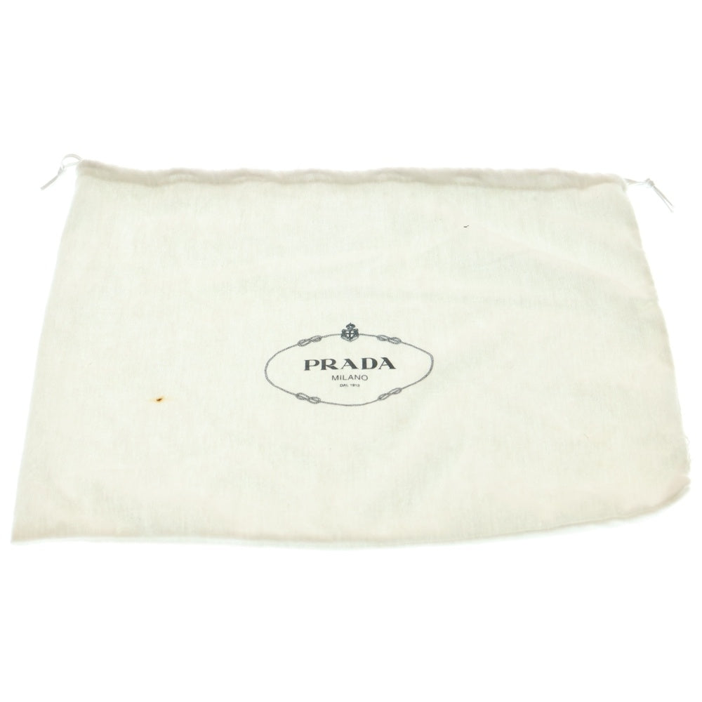 PRADA(プラダ) テスート ショルダーバッグ ショルダーポシェット ブラック ナイロン シルバー金具