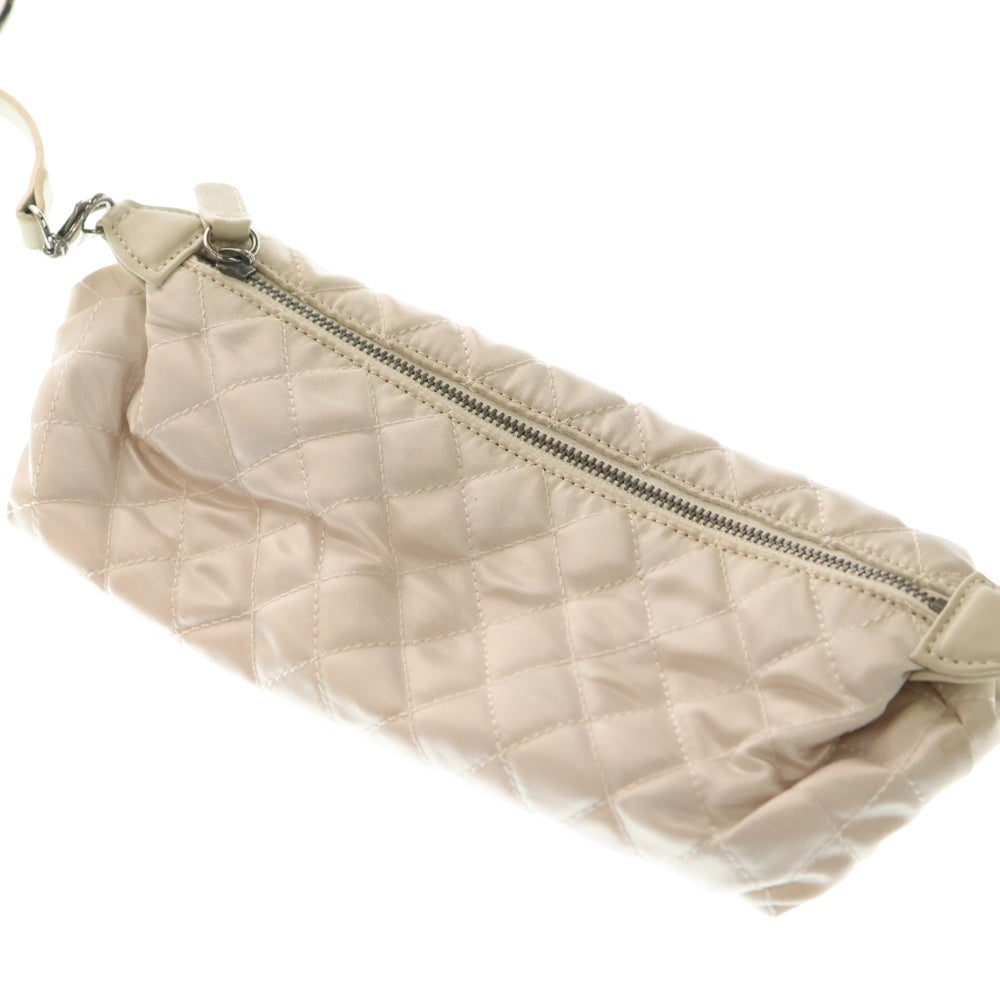 CHANEL(シャネル) ココカバス レザー ショルダーバッグ ハンドバッグ チェーンバッグ ホワイト レザー A33450 シルバー金具