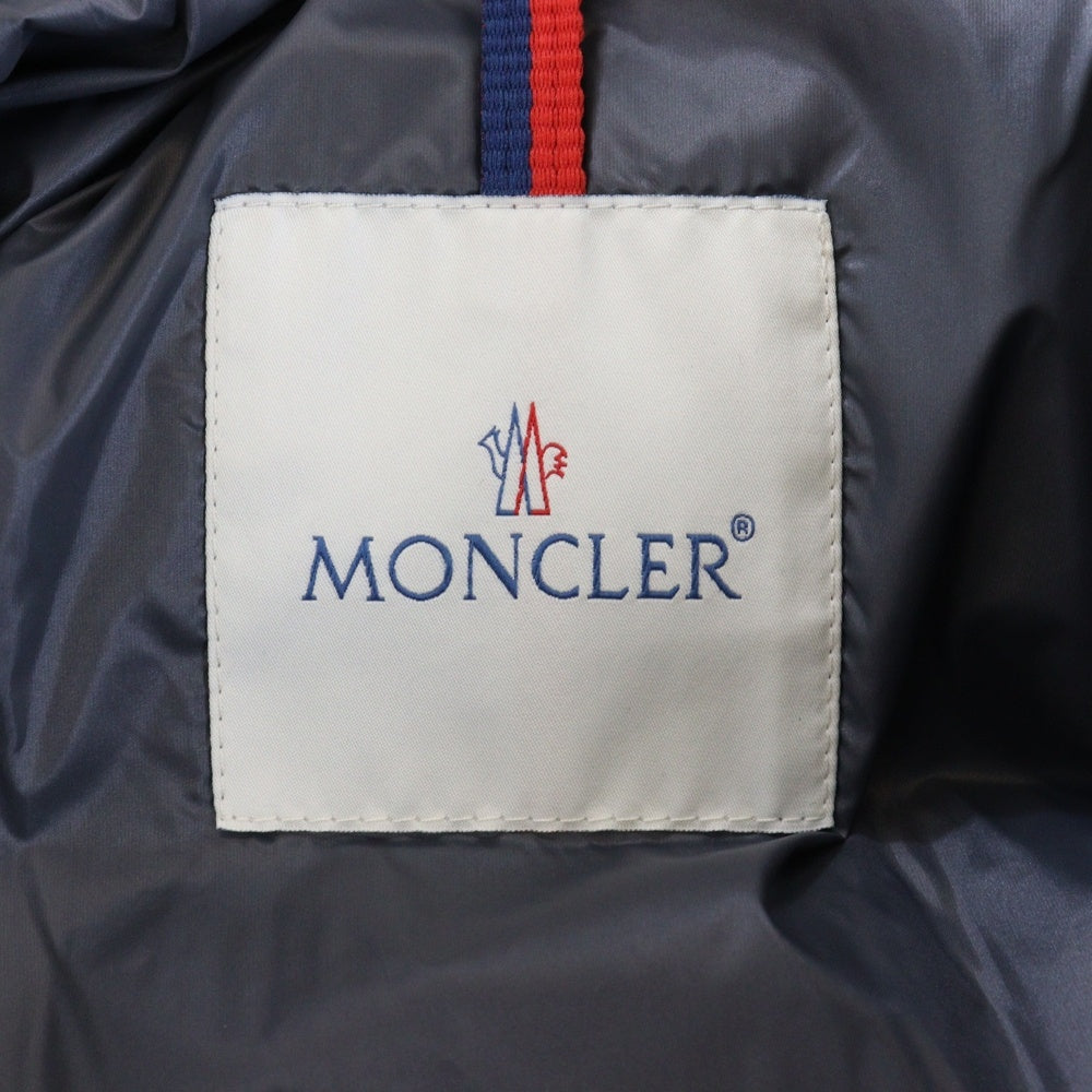 MONCLER(モンクレール) MAYA GIUBBOTTO マヤ ロゴワッペン ダウンジャケット ブルゾン ブラック C20914036605 68950