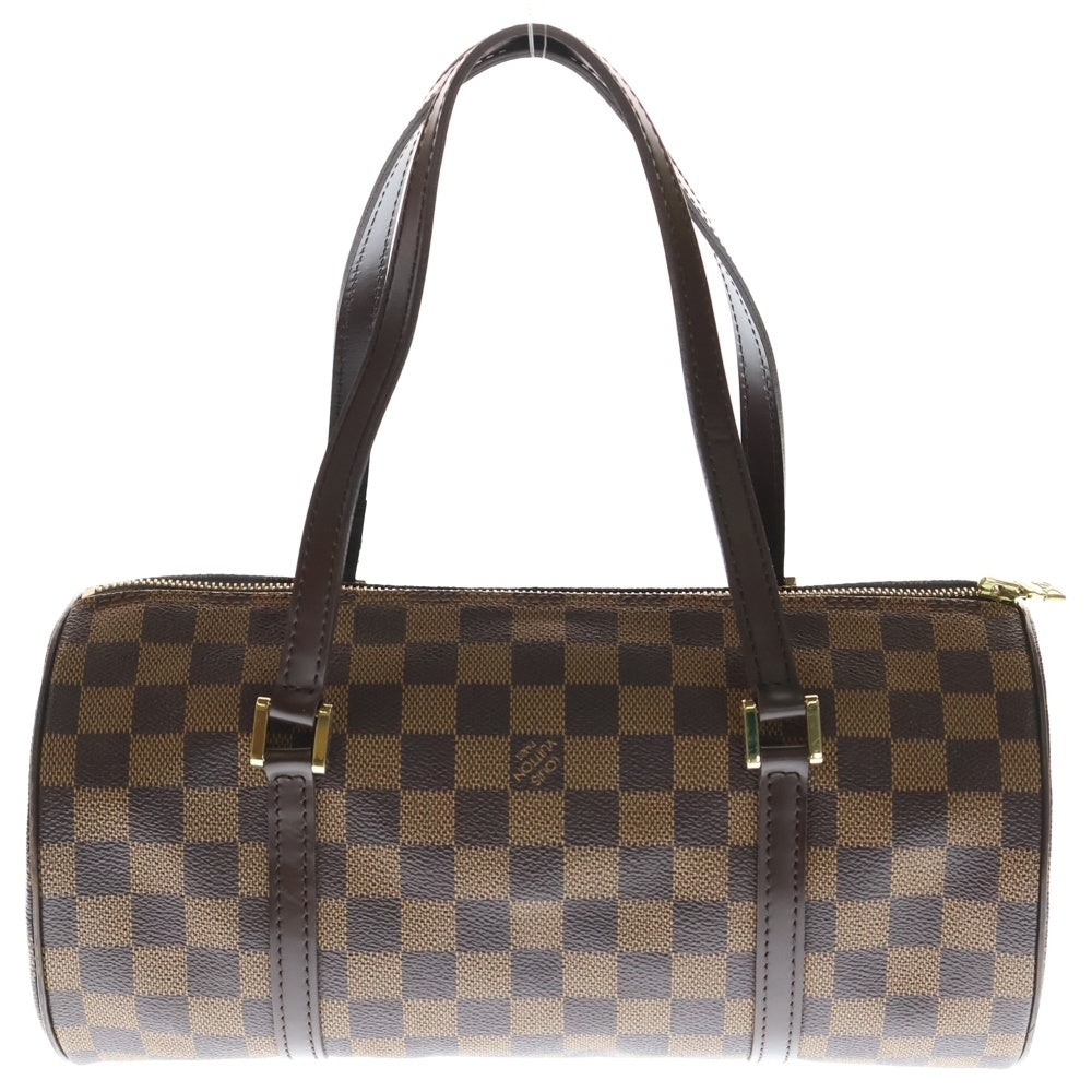 LOUIS VUITTON(ルイヴィトン) ダミエ パピヨンGM ハンドバッグ ブラウン PVC N51303 ゴールド金具