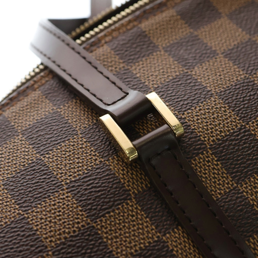 LOUIS VUITTON(ルイヴィトン) ダミエ パピヨンGM ハンドバッグ ブラウン PVC N51303 ゴールド金具