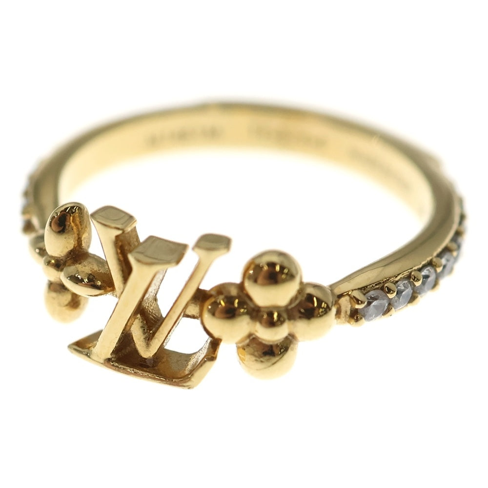 ルイヴィトン LVアイコニックリング指輪9号 ラインストーン ルイヴィトン LVアイコニックリング指輪9号 ラインストーン ルイ