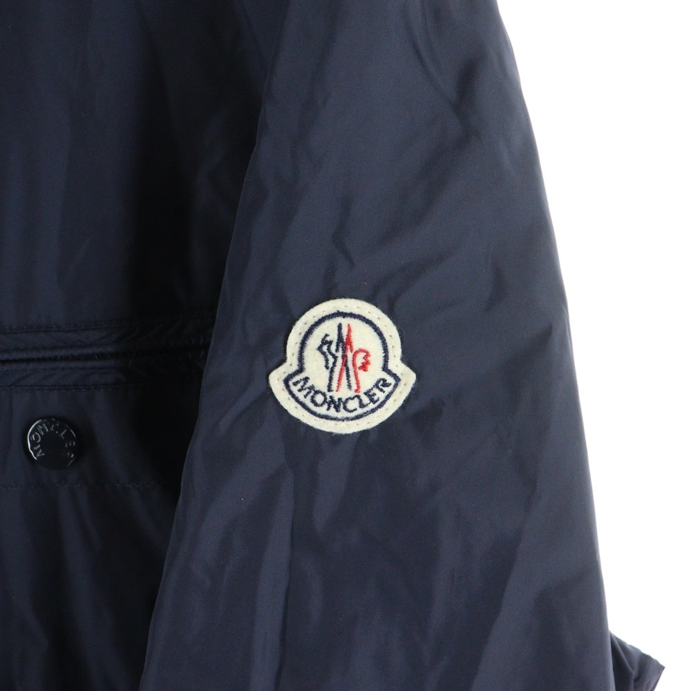 MONCLER(モンクレール) ADAM アダム ワッペンロゴ フーデッド ジップアップ ナイロンジャケット ネイビー 210914115205 68352