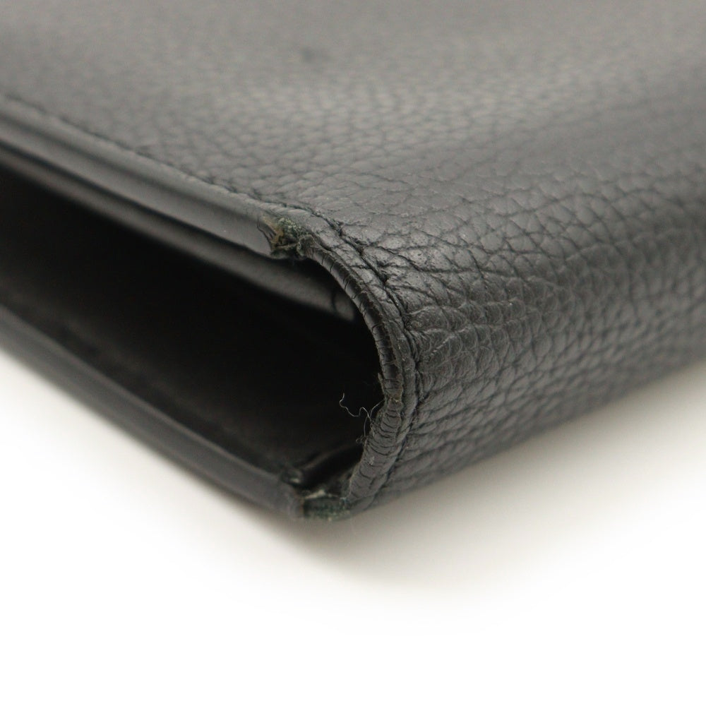 LOUIS VUITTON(ルイヴィトン) 二つ折り長財布 LVアエログラム ブラザ ロングウォレット 長財布 カードケース ブラック トリヨンレザー M69980