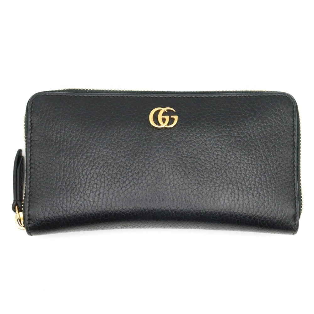 GUCCI(グッチ) GGマーモント ラウンドファスナー ロングウォレット