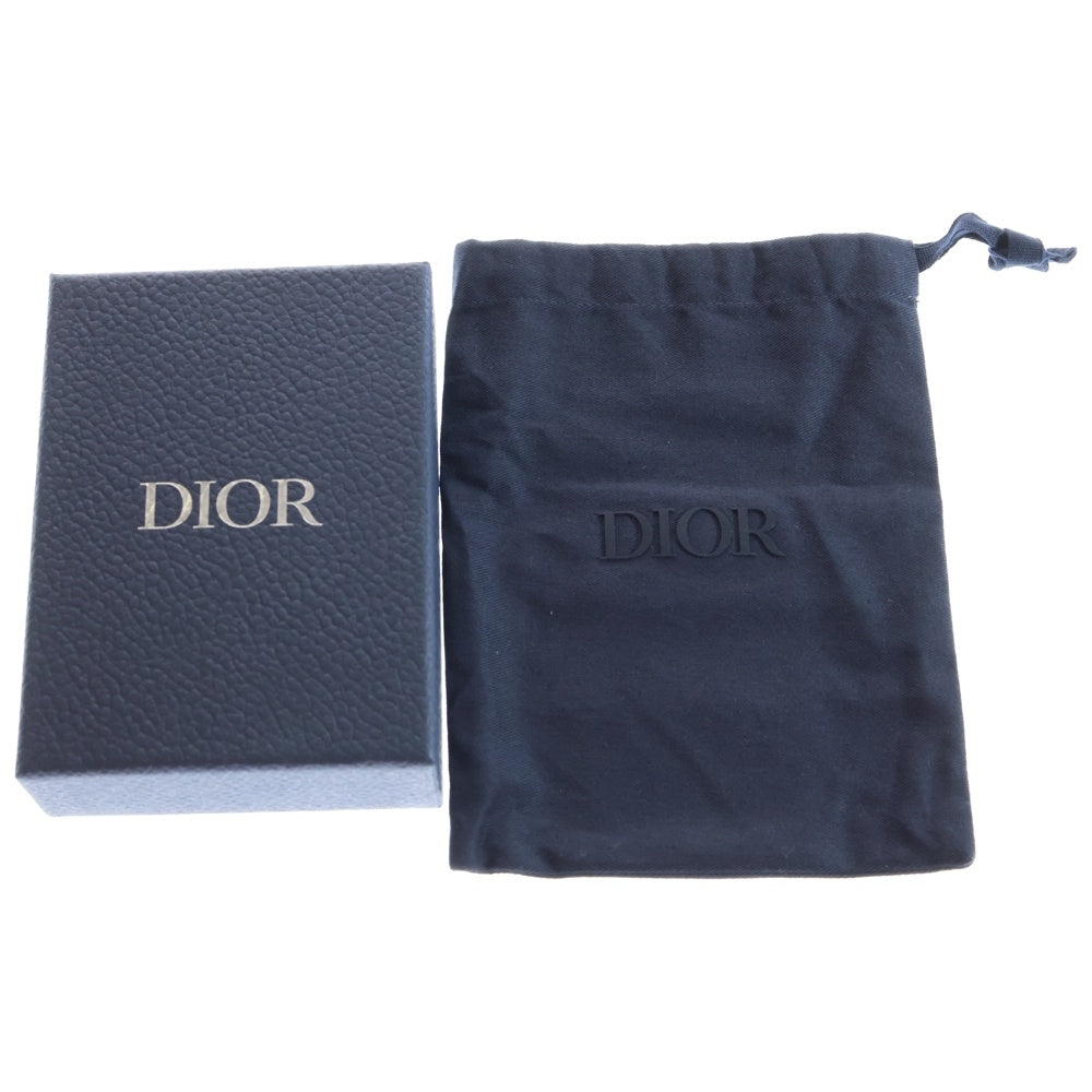 Christian Dior(クリスチャンディオール) オブリーク ジャガード 二つ折り財布 コンパクトウォレット ブラック 2OBBC027YSE_H03E