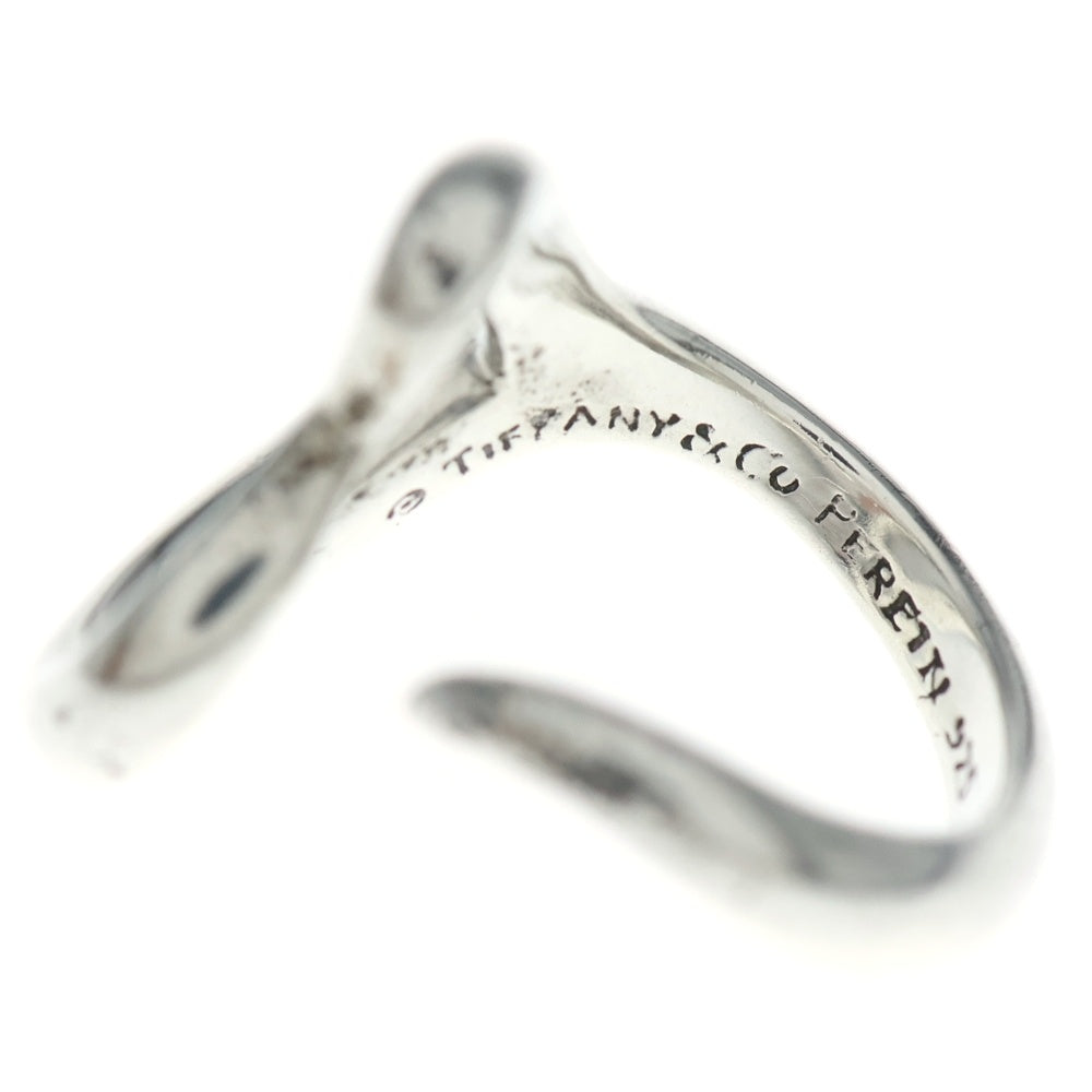 TIFFANY & Co.(ティファニー) オープンハート リング 指輪 シルバー SV925 5.2g
