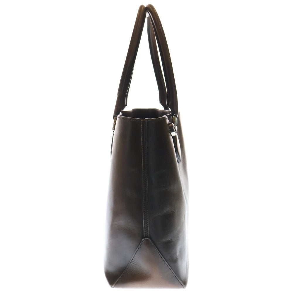 Berluti(ベルルッティ) トゥジュール カリグラフィ ヴェネチア トートバッグ ブラウン レザー