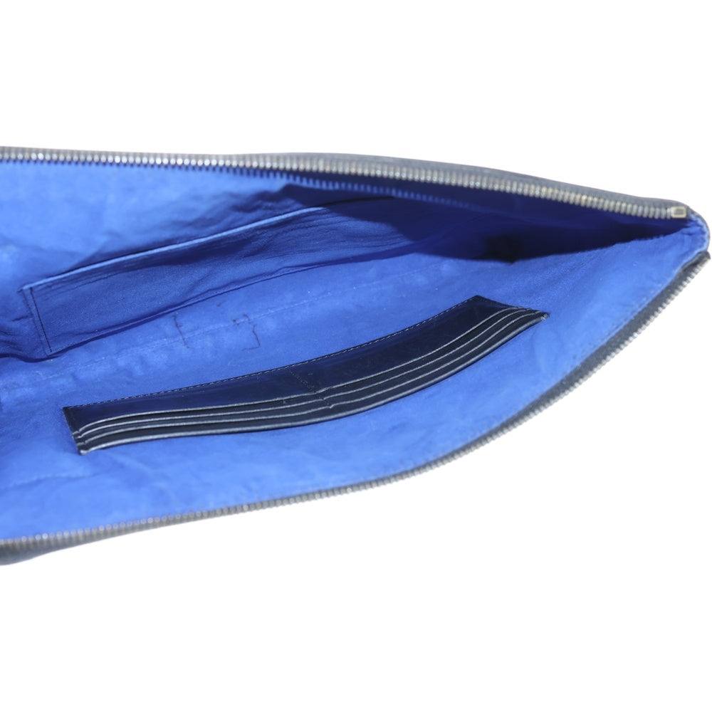 Berluti(ベルルッティ) ニノ カリグラフィ レザークラッチバッグ ブラック