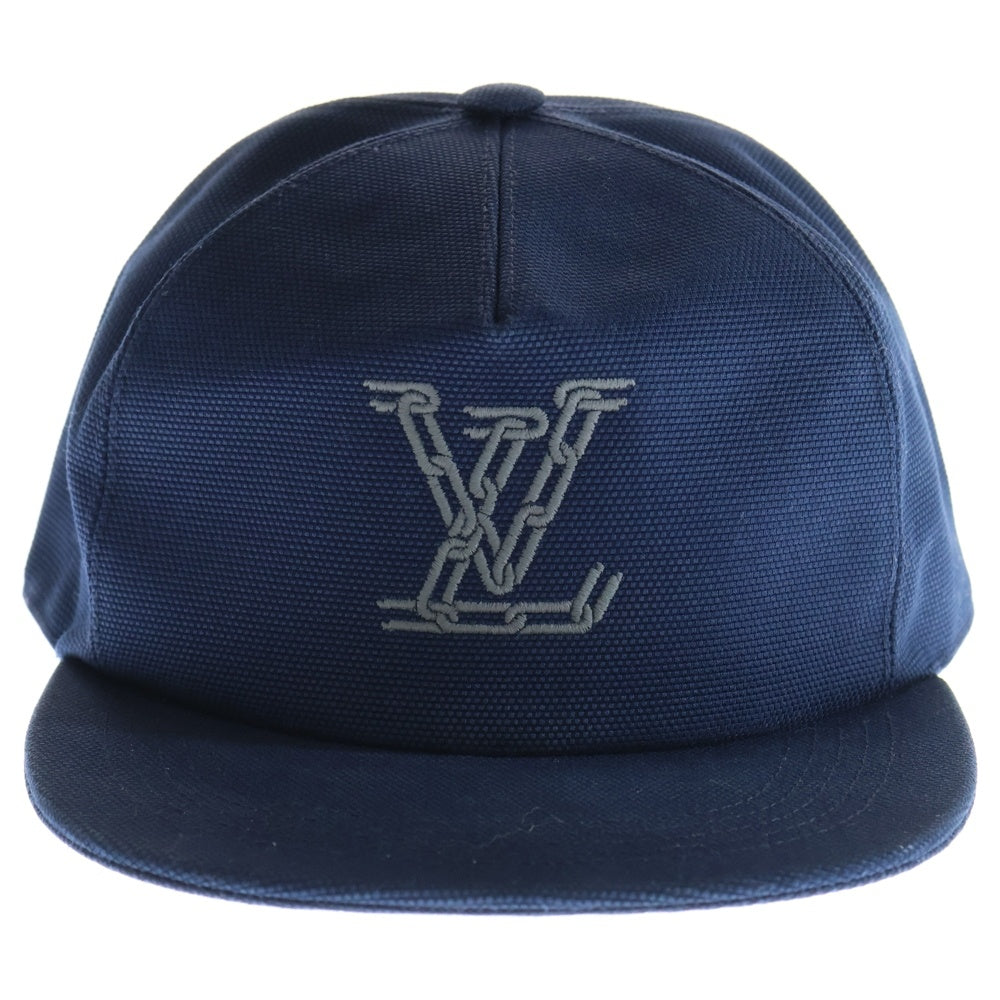LOUIS VUITTON(ルイヴィトン) キャップ LVチェーン ネイビー Mサイズ MP2590 キャップ 帽子