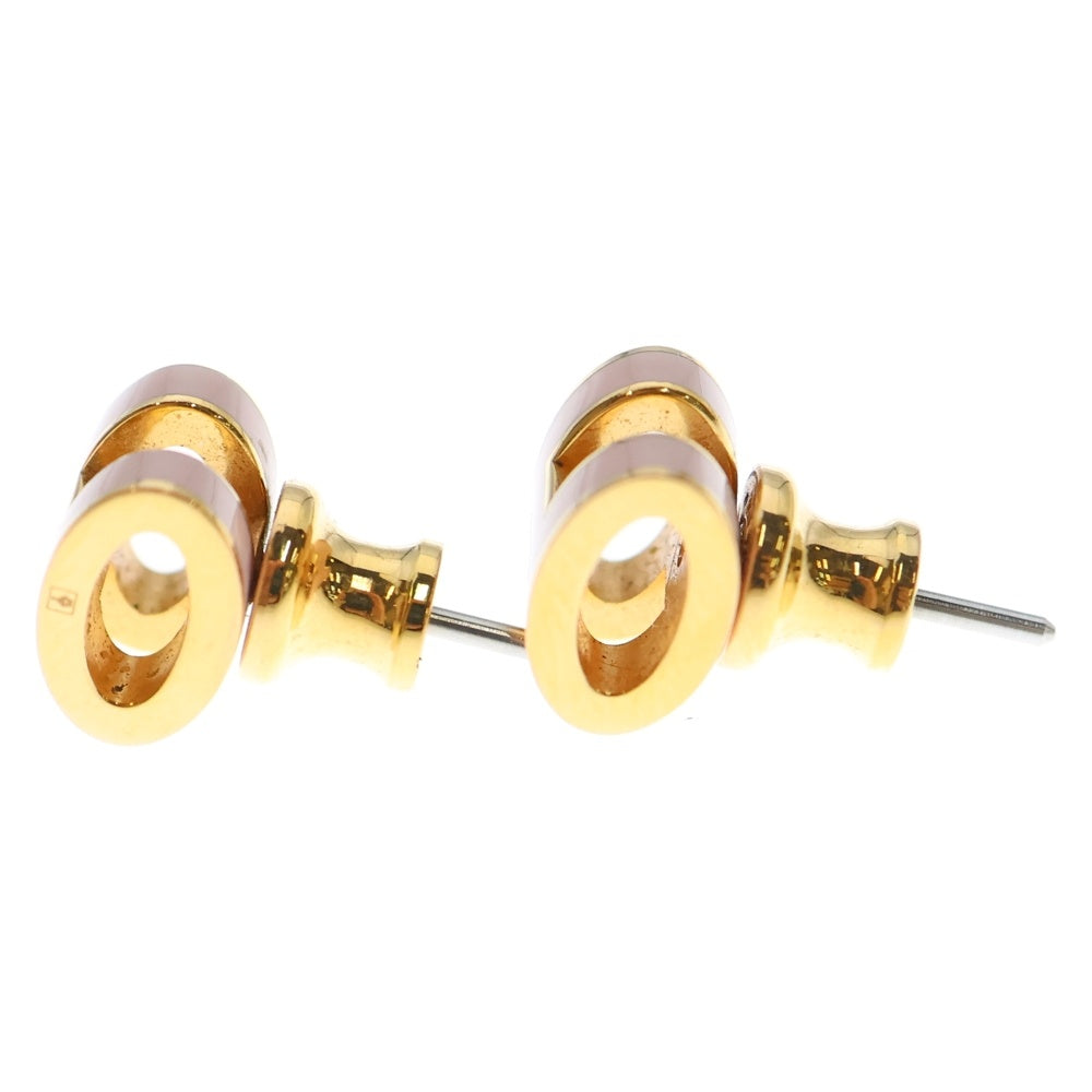 HERMES(エルメス) ピアス ミニポップアッシュ ピンク×ゴールド GP アクセサリー