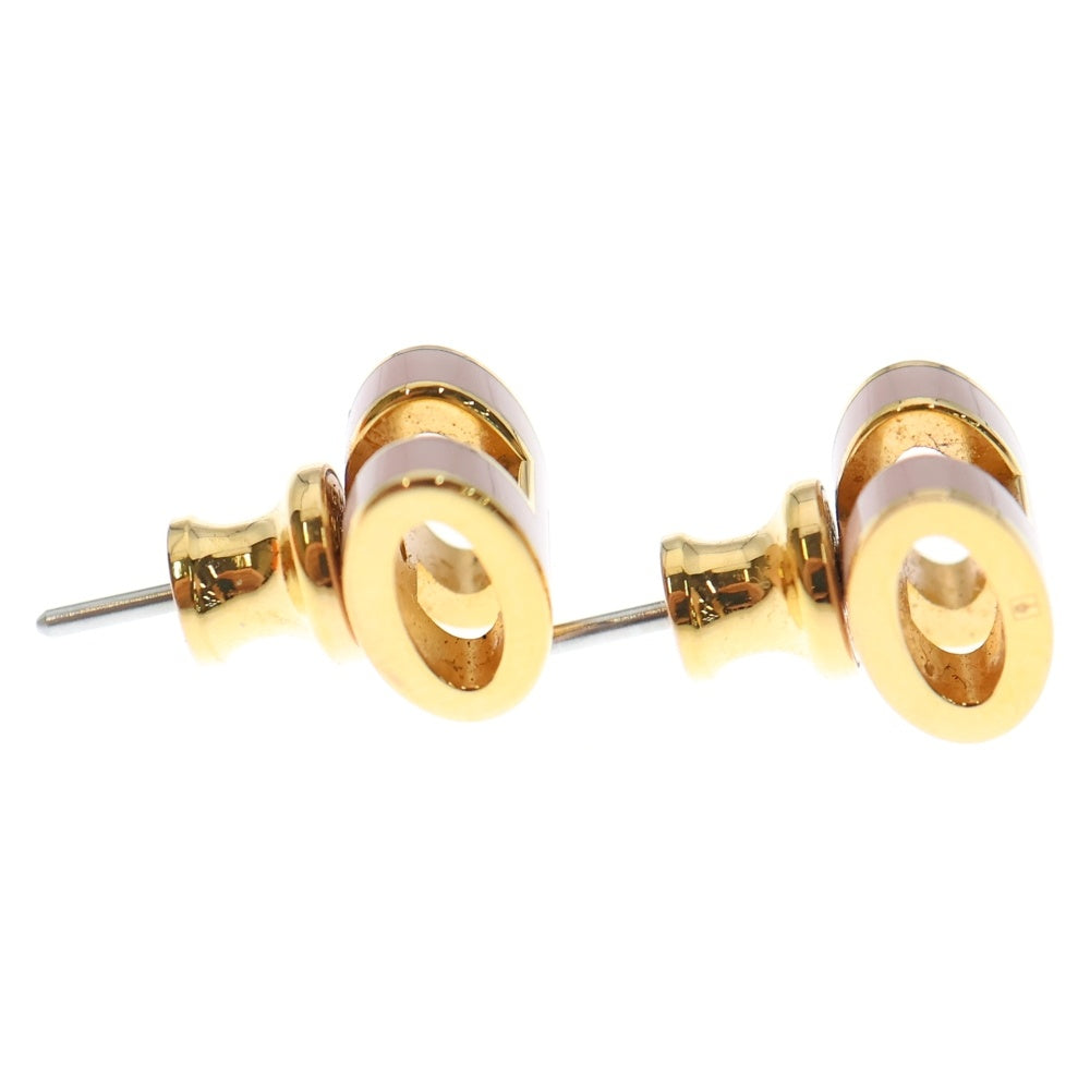 HERMES(エルメス) ピアス ミニポップアッシュ ピンク×ゴールド GP アクセサリー