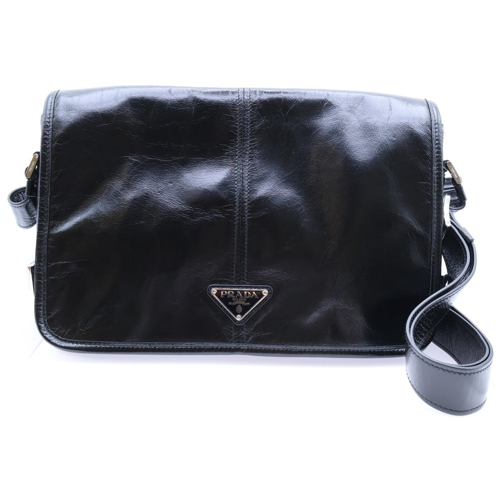 PRADA(プラダ) ショルダーバッグ ブラック ソフトルックスレザー