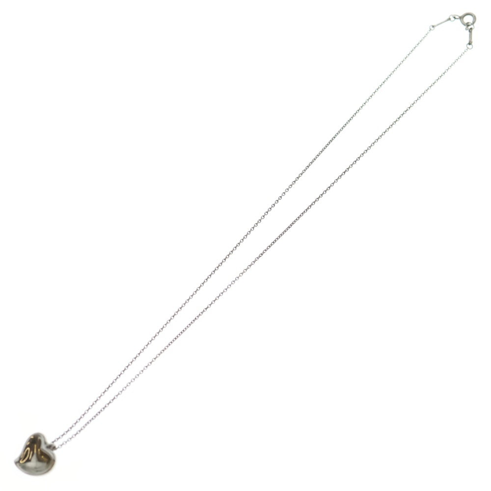 TIFFANY & Co.(ティファニー) エルサペレッティ カーブドハート ネックレス シルバー Ag925 SV ペンダント レディース