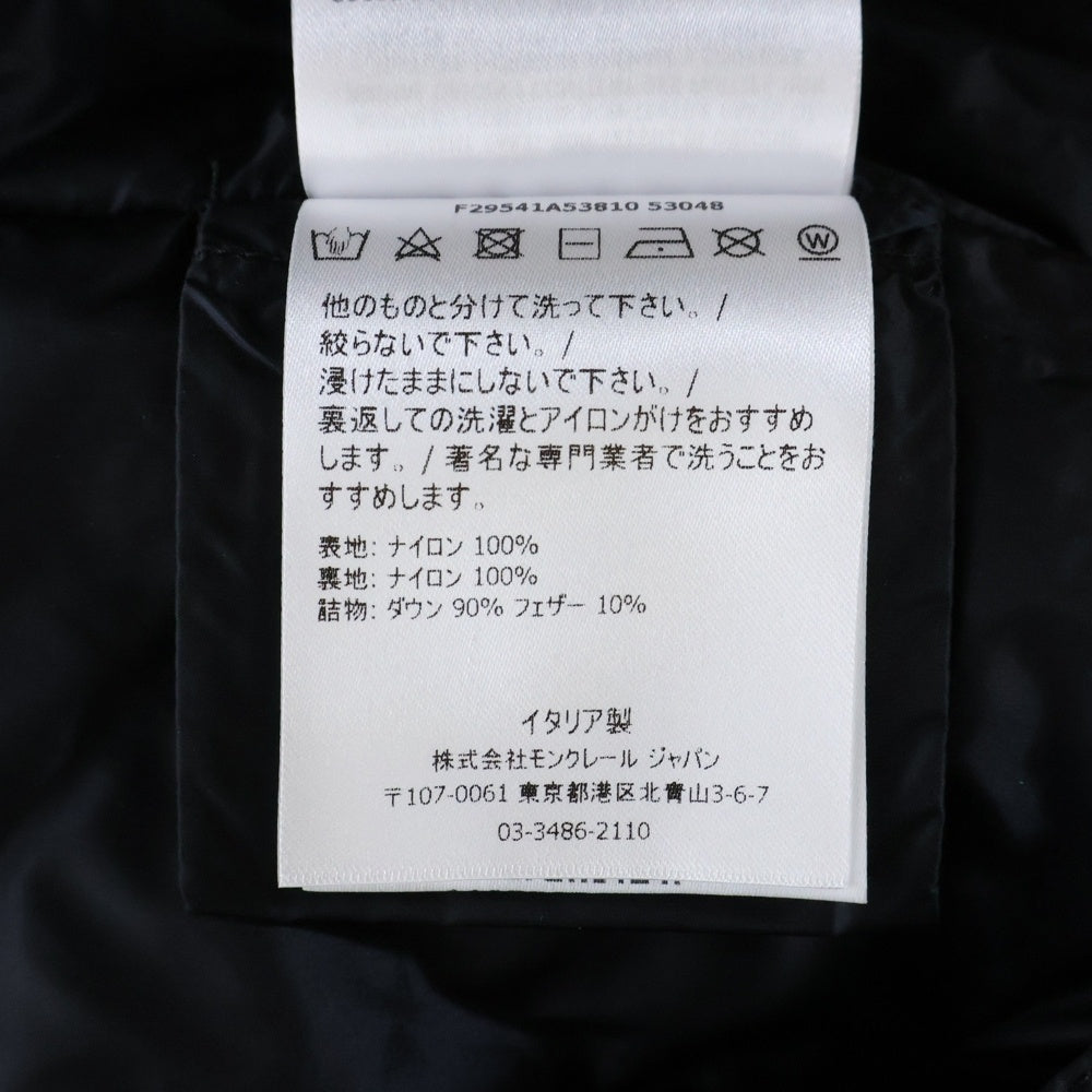 MONCLER(モンクレール) NAKAR GIUBBOTTO キッズダウン ブラック ナイロン #12 152cm F29541A53810 レディース