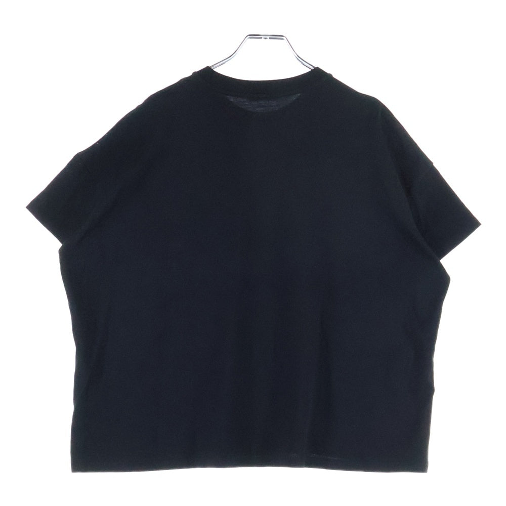 MONCLER(モンクレール) グラフィックロゴプリント クルーネック 半袖Tシャツ カットソー ブラック G10938C7B310 829FB