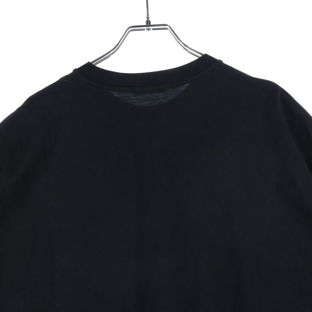 MONCLER(モンクレール) グラフィックロゴプリント クルーネック 半袖Tシャツ カットソー ブラック G10938C7B310 829FB