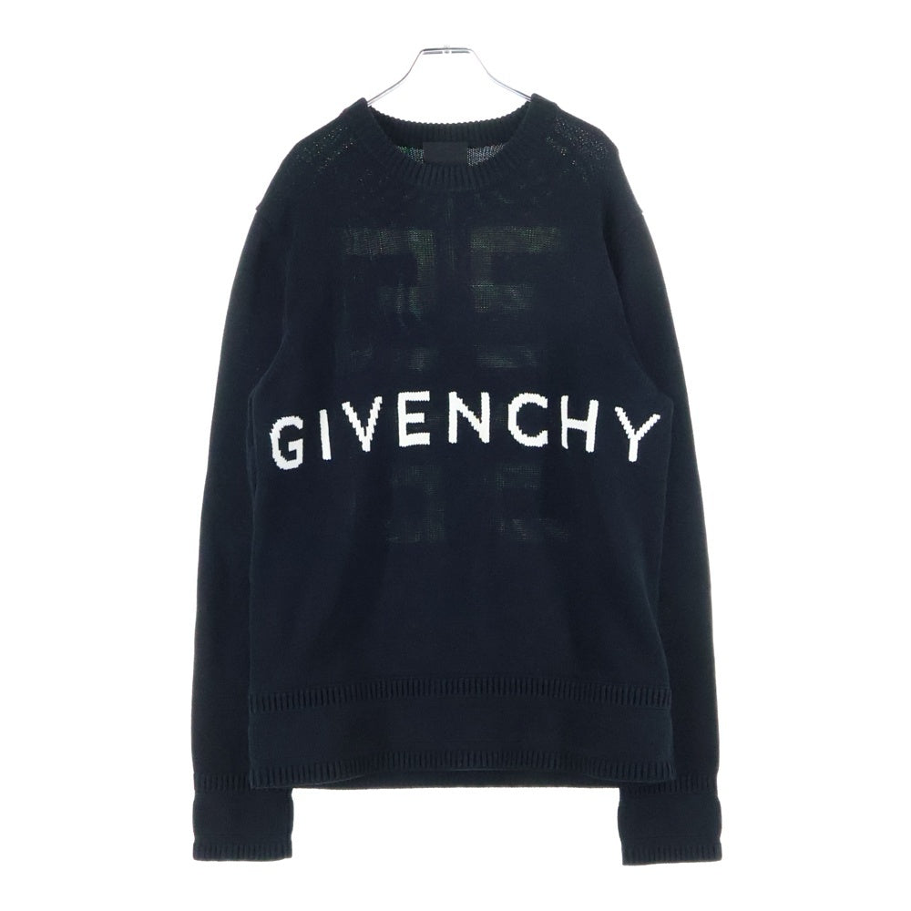 GIVENCHY(ジバンシィ) 4G ロゴジャガード クルーネック プルオーバー