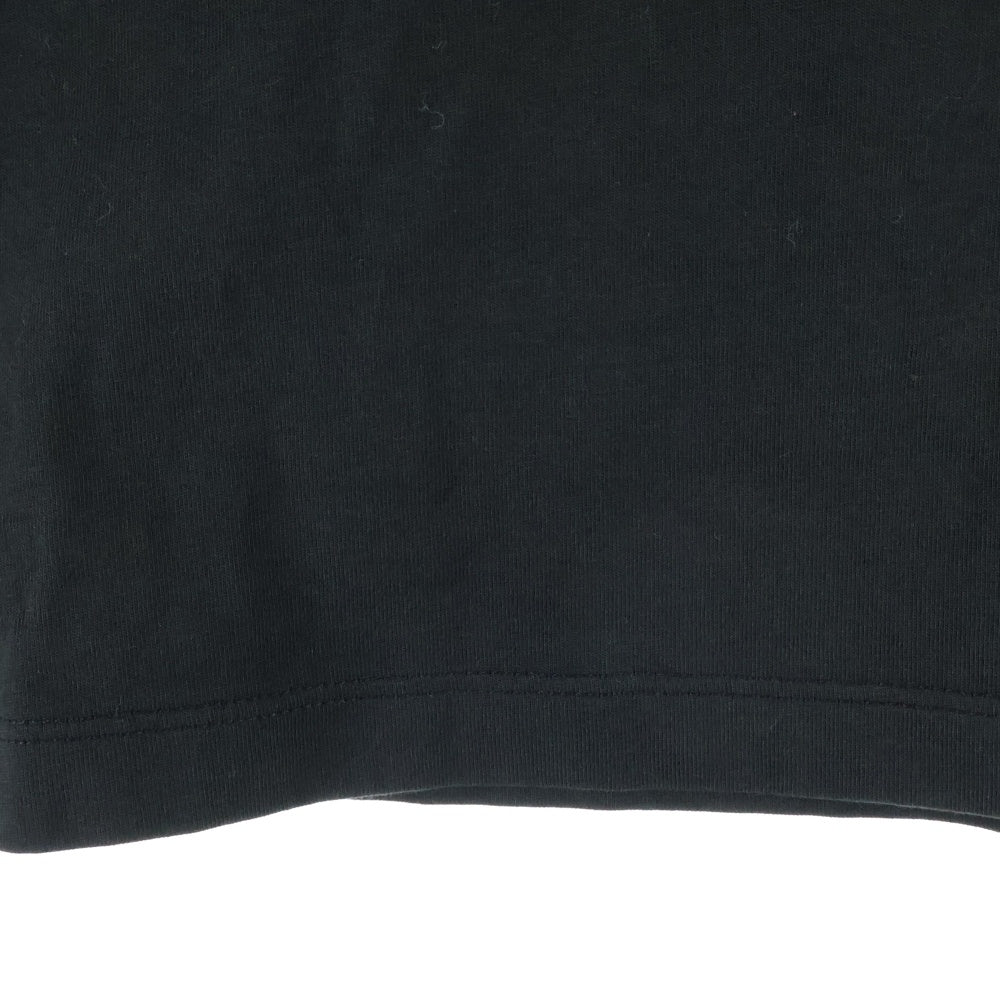 KENZO(ケンゾー) Boke Flower エンブロイダリー 刺繍 クルーネック 半袖Tシャツ カットソー ブラック FE62TS1414SO