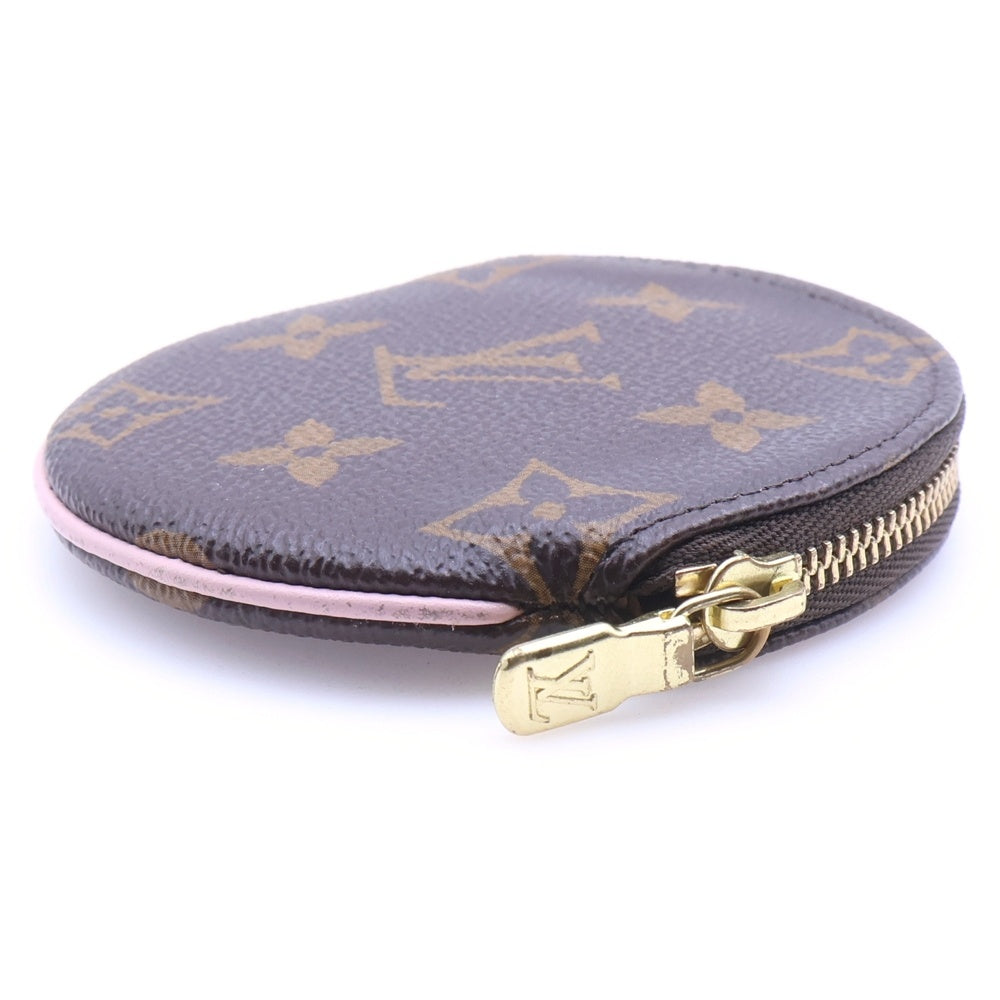 LOUIS VUITTON(ルイヴィトン) モノグラム ポルトモネ ロン ヴィヴィエンヌ ブラウン イエロー PVC コインケース M69057 ICタイプ レディース