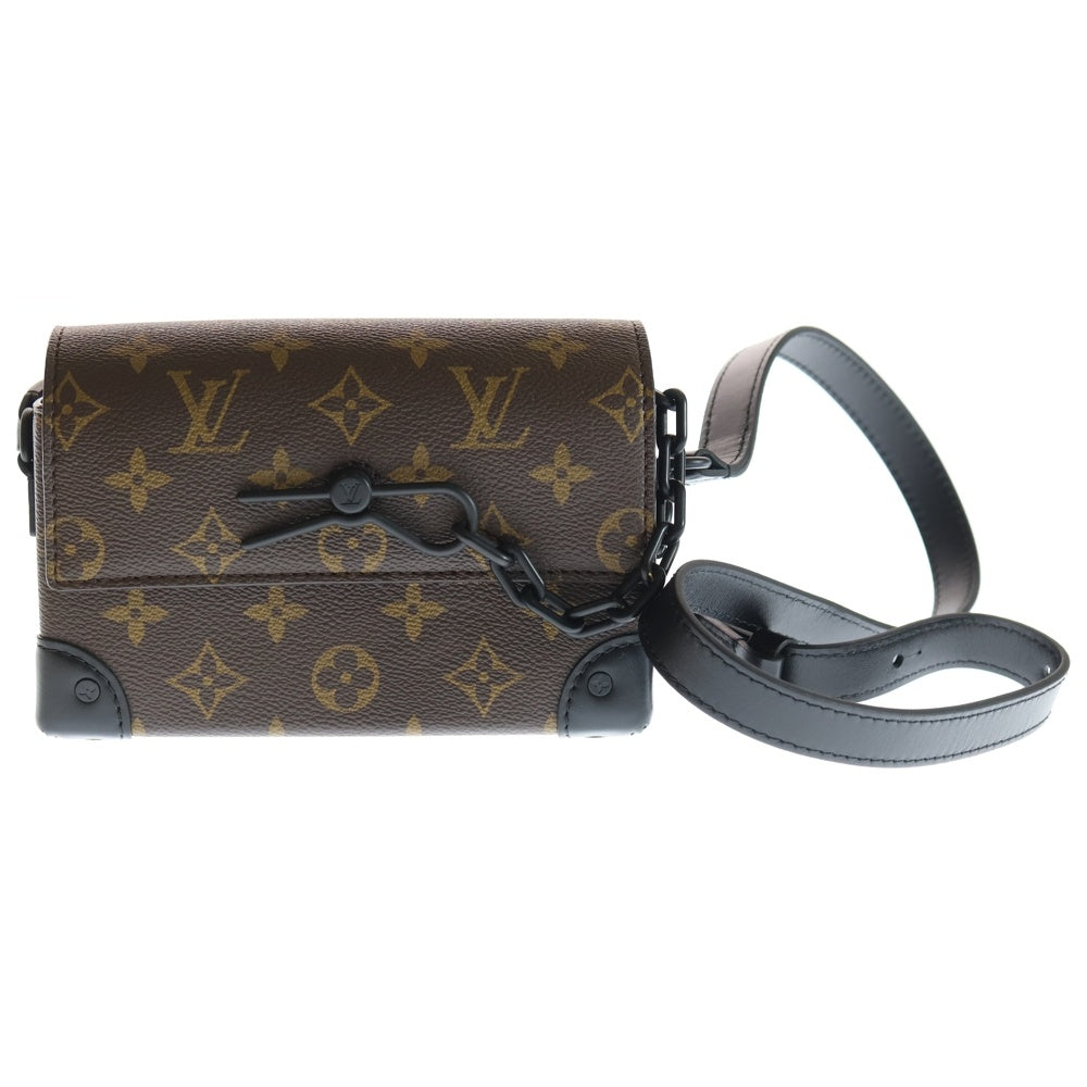 LOUIS VUITTON(ルイヴィトン) スティーマー ウェアラブル ウォレット モノグラム マカサー PVC レザー ショルダーバッグ ブラウン/ブラック M83613