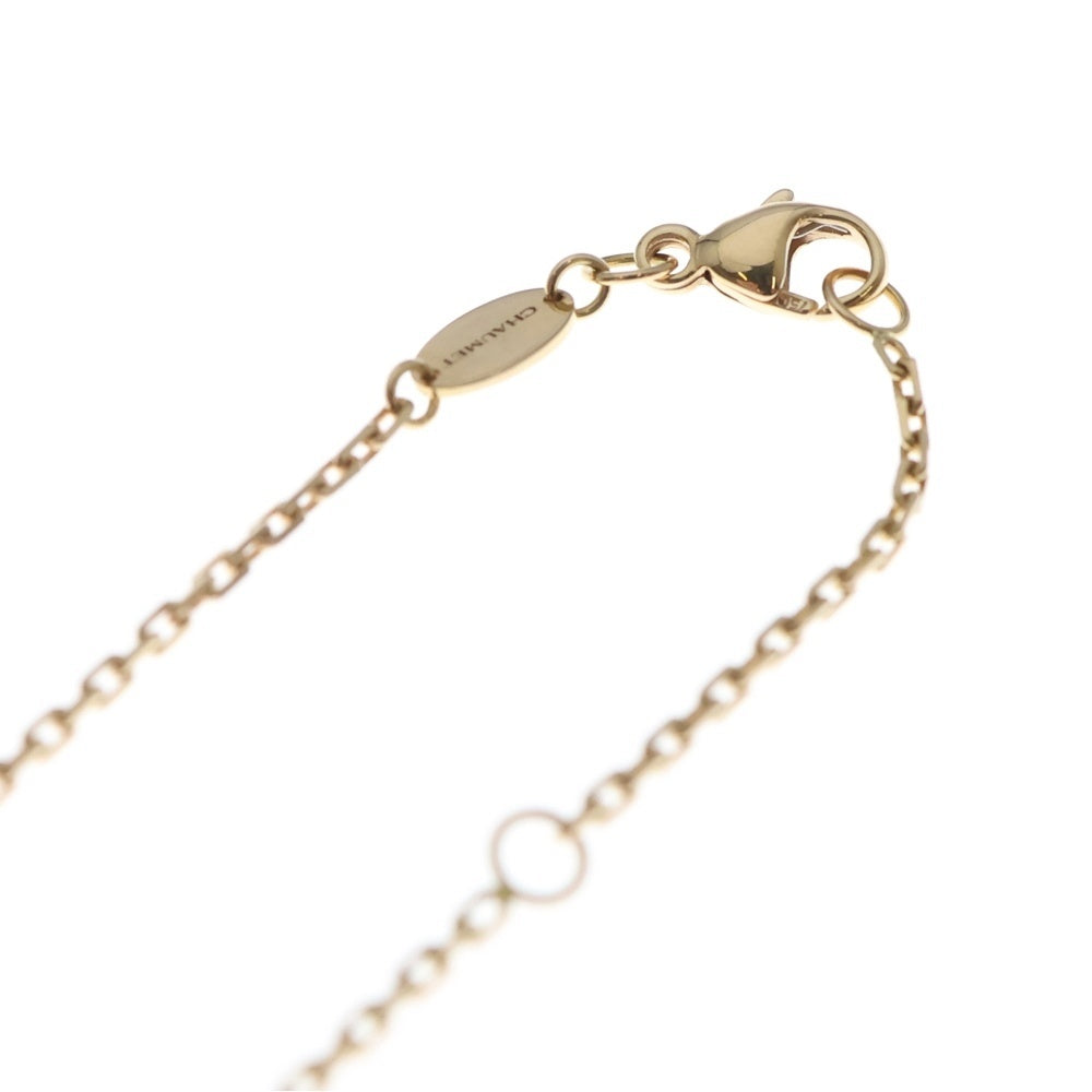 CHAUMET(ショーメ) ジュ ドゥ リアン ダイヤモンド ピンクサファイア ネックレス K18YG イエローゴールド 085456 レディース