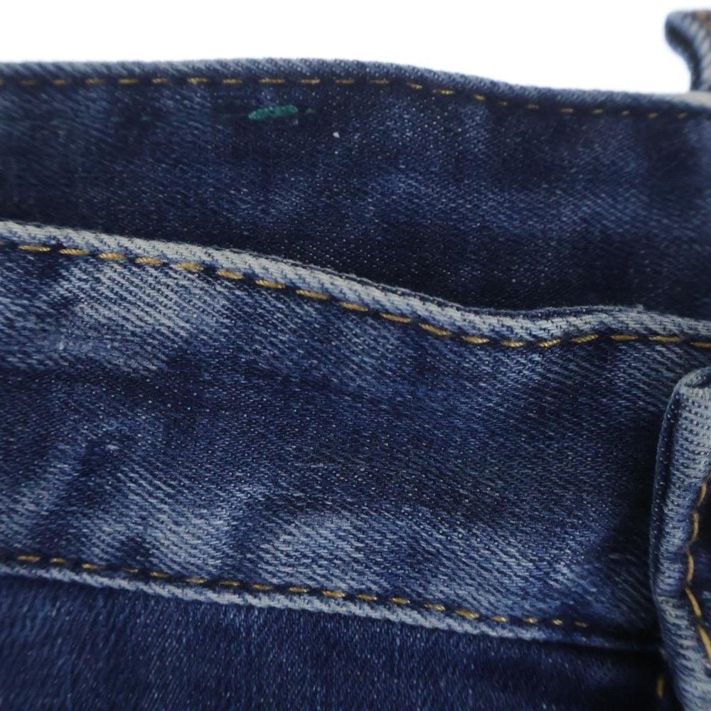 DSQUARED2(ディースクエアード) ダメージ加工 デニムパンツ ジーンズ インディゴ S74LB1178