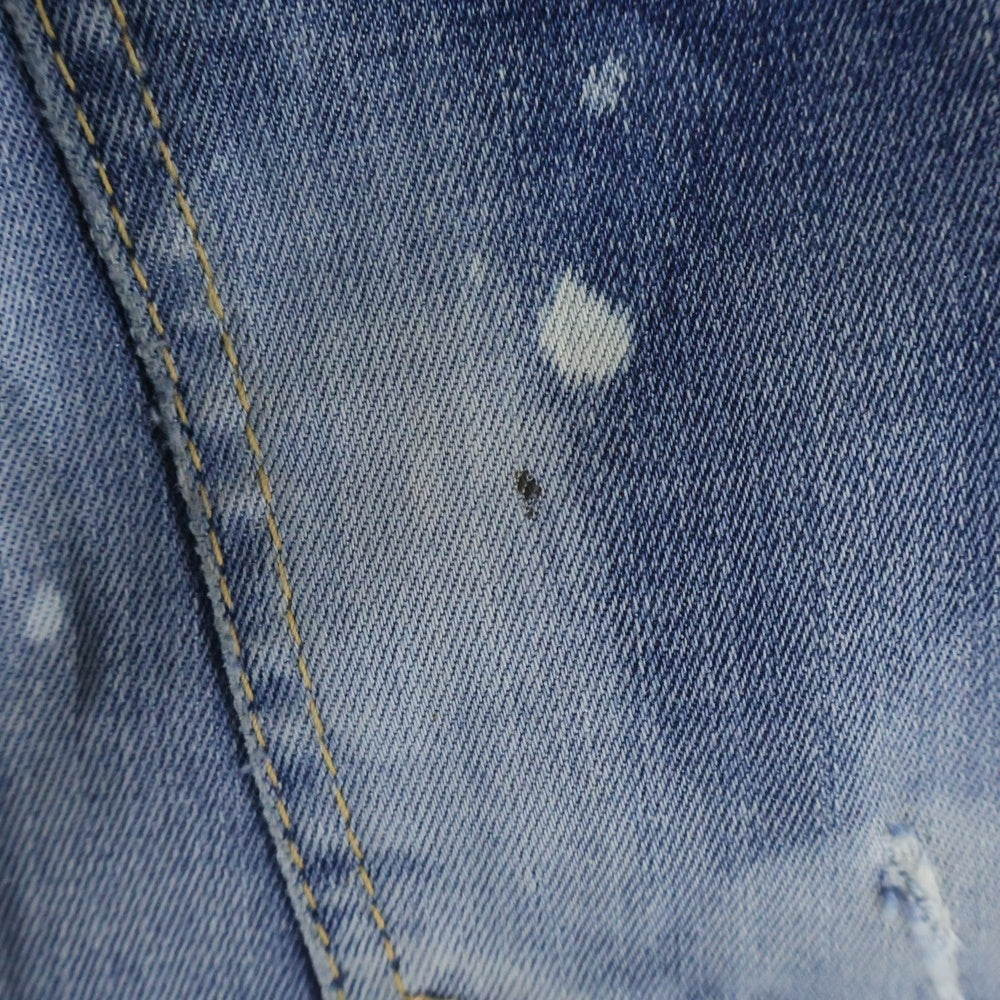 DSQUARED2(ディースクエアード) ダメージ加工 デニムパンツ ジーンズ インディゴ S74LB1178