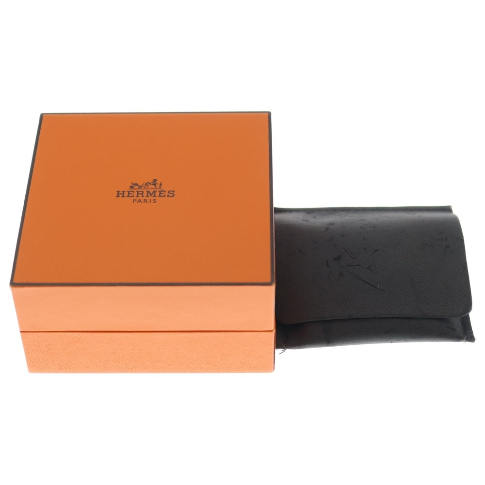 HERMES(エルメス) シュヴァルマスケ ピン ブローチ シルバー×ブルー メタル