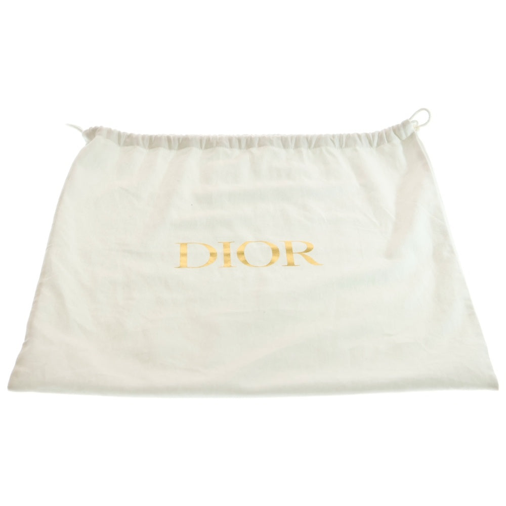 Christian Dior(クリスチャンディオール) C'est DIOR セディオール CDエンボスロゴ レザー 2WAY 巾着 ハンド ショルダーバッグ ゴールド金具 ブラック M2271UBHA レディース