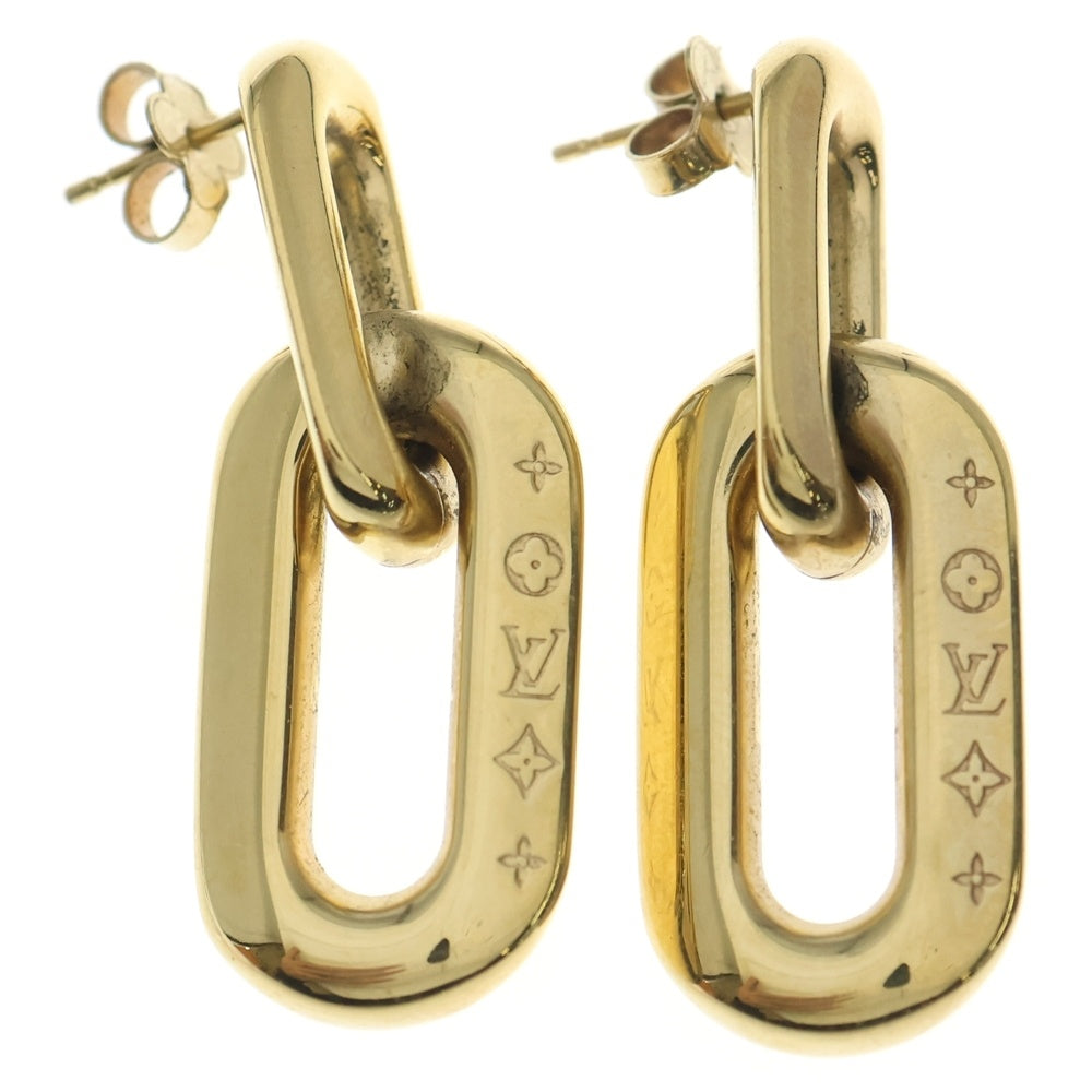 LOUIS VUITTON(ルイヴィトン) ブックドレイユ ドゥーブル2マイヨン PM ピアス ゴールド GP MP2990 レディース