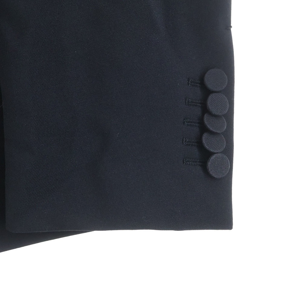 GUCCI(グッチ) テーラードジャケット ブラック ウール/シルク 606237