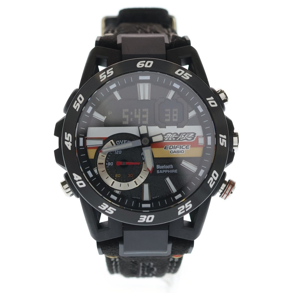 CASIO(カシオ) ECB-40MU-1AJR ソスペンシオーネ MUGEN 限定モデル 黒文字盤 SS/ソーラーQZ