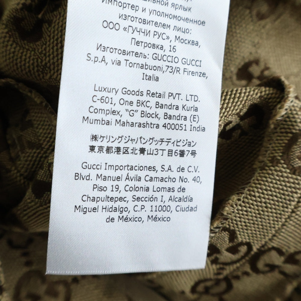GUCCI(グッチ) ホースビット GGキャンバスパンツ ベージュ 681507 Z8AWK レディース