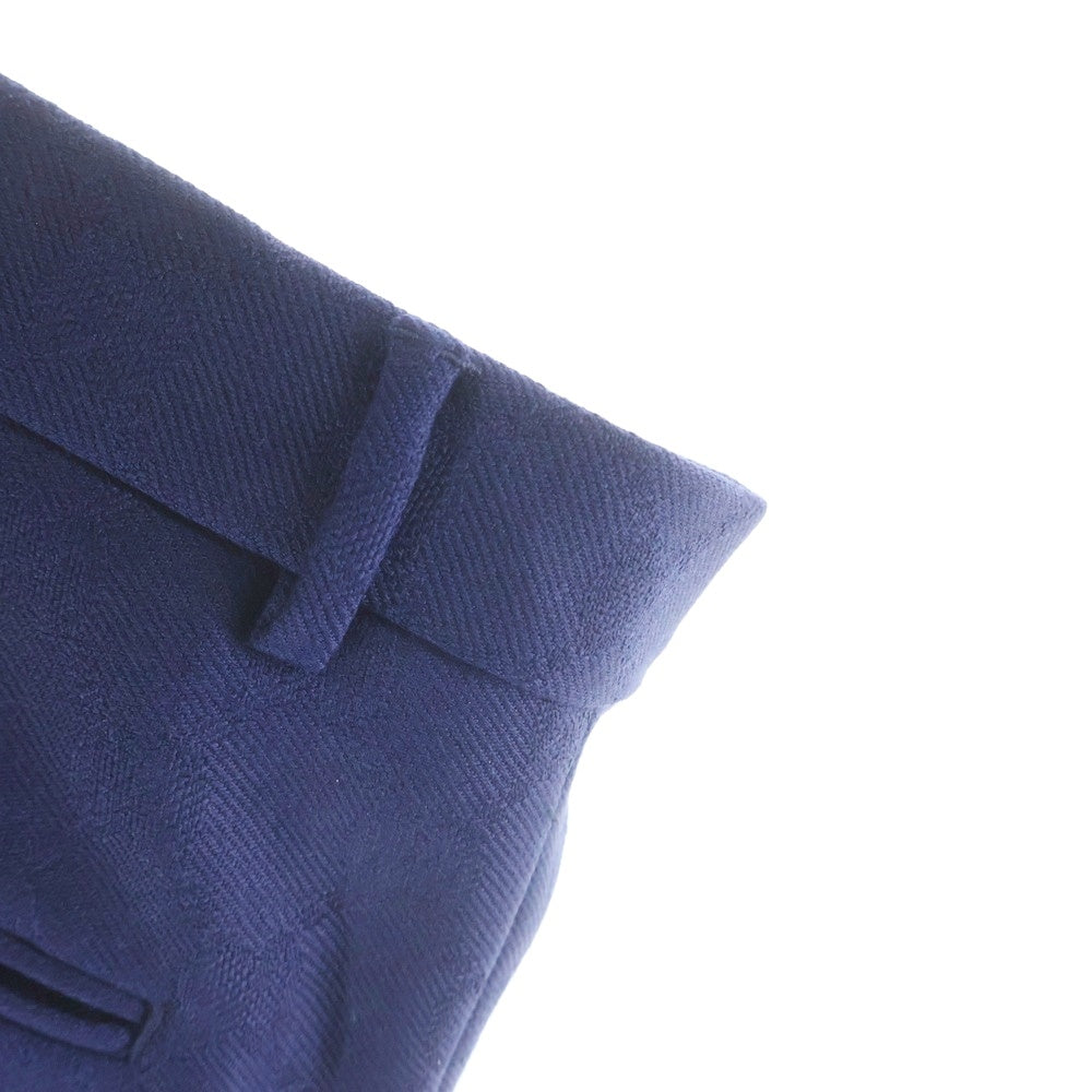 GUCCI(グッチ) GGジャガードウールスラックスパンツ ネイビー 673187 ZAKF8 レディース