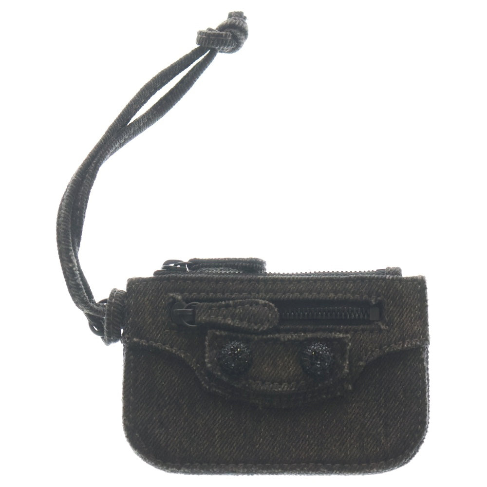 BALENCIAGA(バレンシアガ) ルカゴール パスケース ブラック デニム 776769