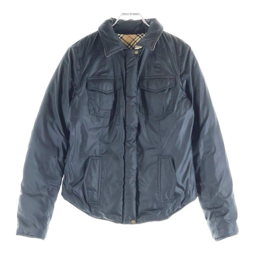 BURBERRY BRIT(バーバリー ブリット) ダウンジャケット リバーシブル ブラック/ベージュ