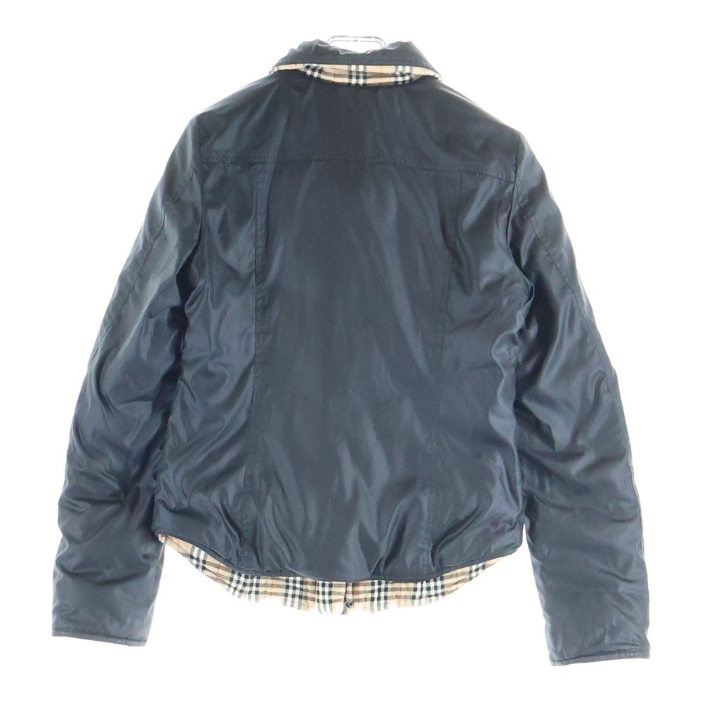 BURBERRY BRIT(バーバリー ブリット) ダウンジャケット リバーシブル ブラック/ベージュ