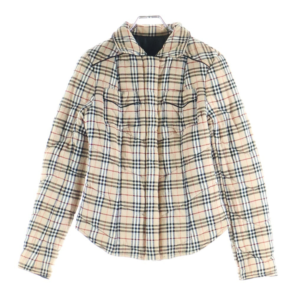 BURBERRY BRIT(バーバリー ブリット) ダウンジャケット リバーシブル ブラック/ベージュ