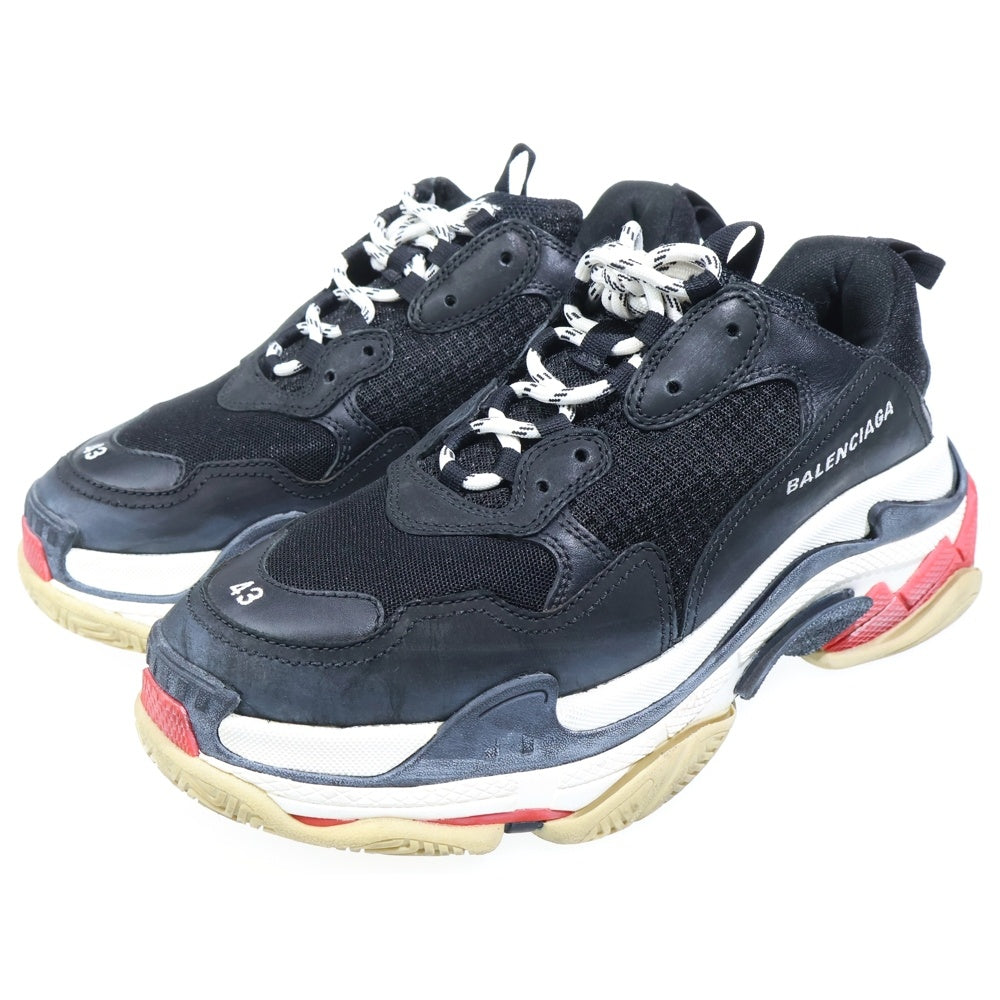 BALENCIAGA(バレンシアガ) Triple S トリプルS ローカットシューズ スニーカー ブラック 520156